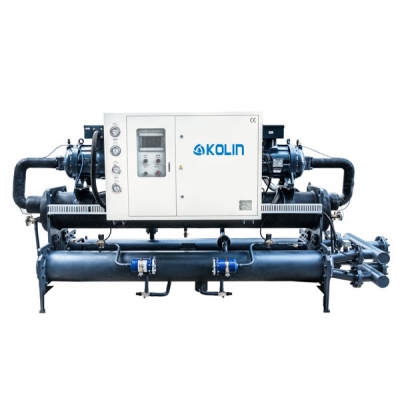 KWS-100D Water cooled screw chiller